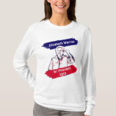 Elizabeth Warren voor President 2020 T-shirt (Voorkant)