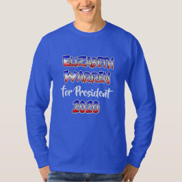 Elizabeth Warren voor President 2020 T-shirt