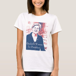 Elizabeth Warren voor President 2020 T-shirt
