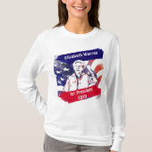 Elizabeth Warren voor President 2020 T-shirt (Voorkant)