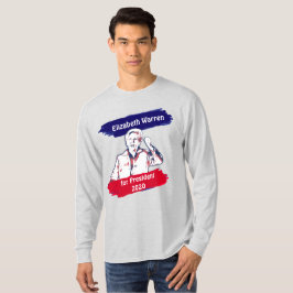 Elizabeth Warren voor President 2020 T-shirt