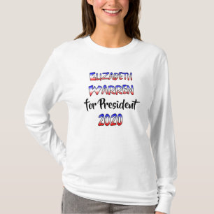 Elizabeth Warren voor President 2020 T-shirt