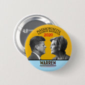 Elizabeth Warren voor President Ronde Button 5,7 Cm (Voorkant /achterkant)