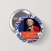 Elizabeth Warren voor senator 2012 Ronde Button 5,7 Cm (Voorkant /achterkant)