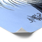 Elizabeth White Persian Cat Angel Poster (Hoek)