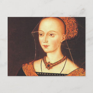 Elizabeth Woodville "De witte koningin" Briefkaart