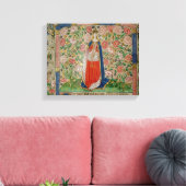 Elizabeth Woodville Queen Consort of King Canvas Afdruk (Insitu (Woonkamer))