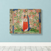 Elizabeth Woodville Queen Consort of King Canvas Afdruk (Insitu (Houten vloer))