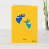 Elizabethaanse kerst kaart (Achterkant)