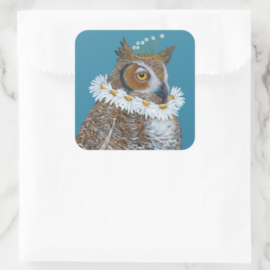 Elizabethaanse uil stickers (Tas)