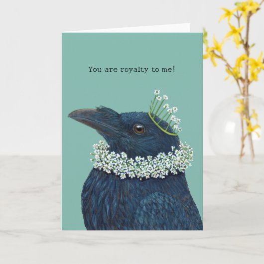 Elizabethan Raven kaart (Gele Bloem)