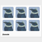 Elizabethan Raven stickers (Vel)