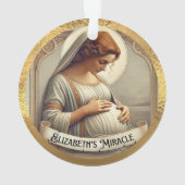 Elizabeth's Miracle Acryl Ornament (achterkant)