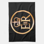 Elizabeth's Reign Emblem Theedoek (Verticaal)