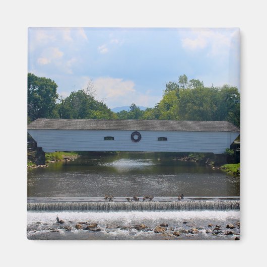 Elizabethton Covered Bridge Magneet (Voorkant)