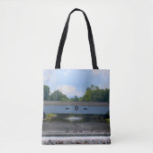 Elizabethton Covered Bridge Tote Bag (Voorkant)
