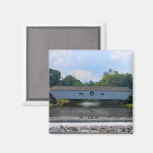 Elizabethton Overdekte Brug Magneet (Voorkant / Achterkant)