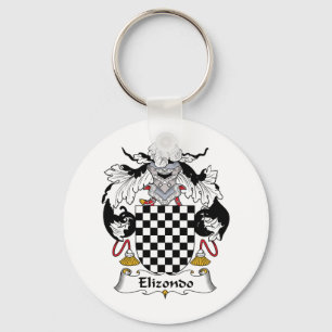Elizondo Family Crest Sleutelhanger