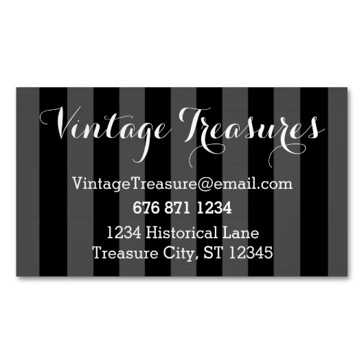 Elk aangepast kleurenpatroon magnetisch visitekaartje (Voorkant)