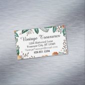 Elk aangepast kleurenpatroon visitekaartje magneet (Voorbeeld)