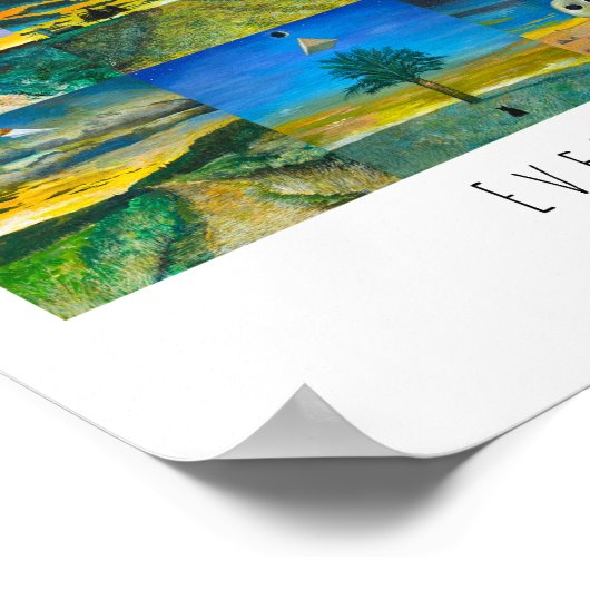 Elk Afbeelding schildert een artikel Poster (Hoek)