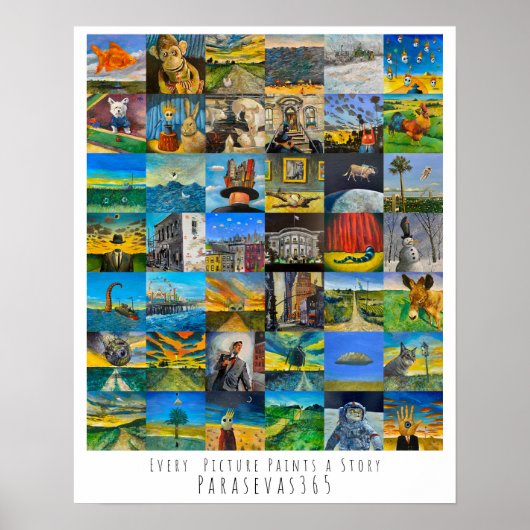 Elk Afbeelding schildert een artikel Poster (Voorkant)