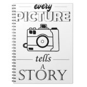 elk afbeelding vertelt een verhaal notitieboek (Voorkant)