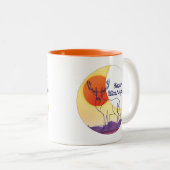 Elk and Mountain Landscape - Sequim, WA Mok (Voorkant rechts)