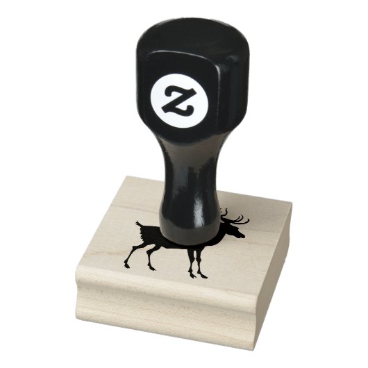 Elk Animal Design Rubberstempel (Stempel)