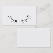 Elk Antler Visitekaartje (Voorkant / Achterkant)