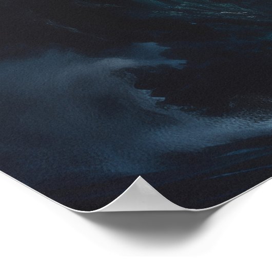 Elk Antlers Magical Witchy AI Art Matte Waarde Poster (Hoek)