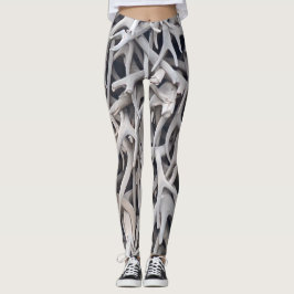 Elk Antlers Pattern Leggings