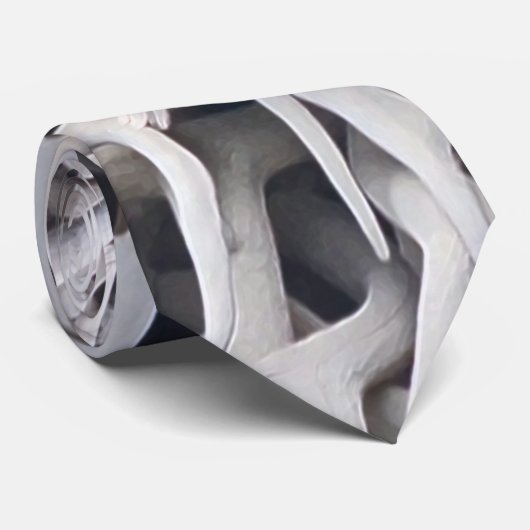 Elk Antlers Pattern Stropdas (Opgerold)