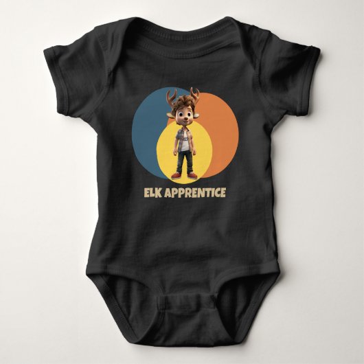 Elk Apprentice Boy Romper (Voorkant)