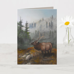 "Elk Art" van Jason Street 13 x 18 cm Kaart