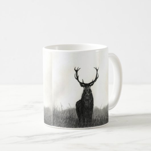Elk Art Wild Animals contrastkoffie-Mok Mok (Voorkant rechts)