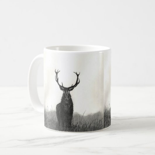 Elk Art Wild Animals contrastkoffie-Mok Mok (Voorkant links)