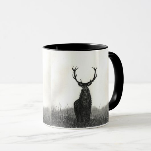 Elk Art Wild Animals contrastkoffie-Mok Mok (Voorkant rechts)