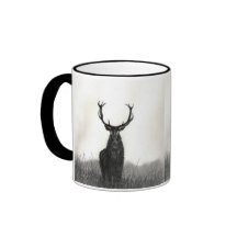 Elk Art Wild Animals contrastkoffie-Mok