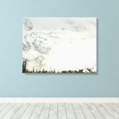Elk bij Grand Teton National Park Fotografie Canvas Afdruk (Insitu (Houten vloer))