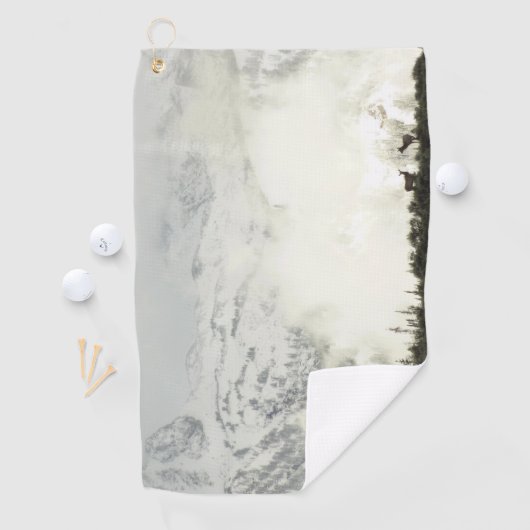 Elk bij Grand Teton National Park Fotografie Golfhanddoek (Insitu)