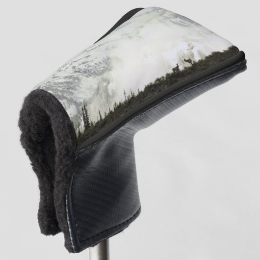 Elk bij Grand Teton National Park Fotografie Golfheadcover (3/4 voorkant)