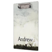 Elk bij Grand Teton National Park Fotografie Klembord (Links)