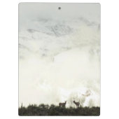 Elk bij Grand Teton National Park Fotografie Klembord (Achterkant)