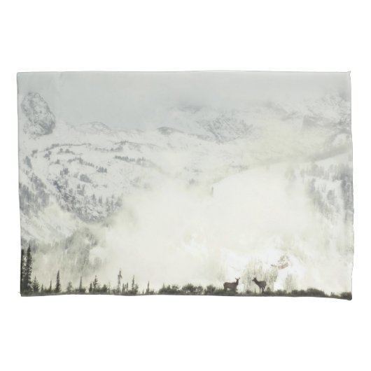 Elk bij Grand Teton National Park Fotografie Kussensloop (Voorkant)