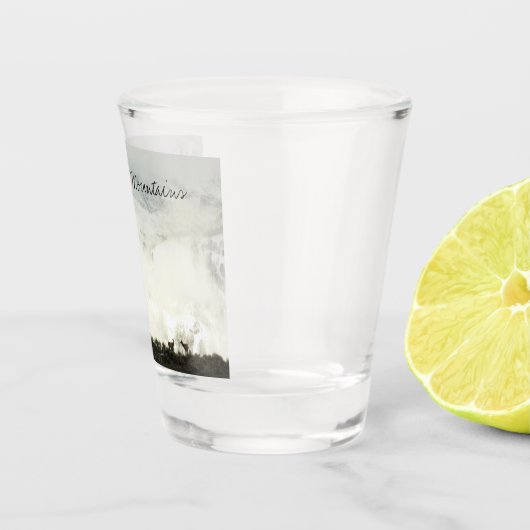 Elk bij Grand Teton National Park Fotografie Shot Glas (Rechts)