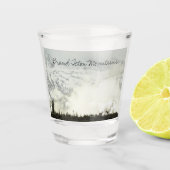 Elk bij Grand Teton National Park Fotografie Shot Glas (Voorkant)