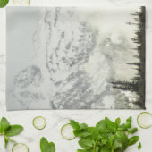 Elk bij Grand Teton National Park Fotografie Theedoek (Gevouwen)