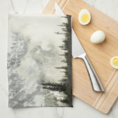 Elk bij Grand Teton National Park Fotografie Theedoek (Quarter Fold)