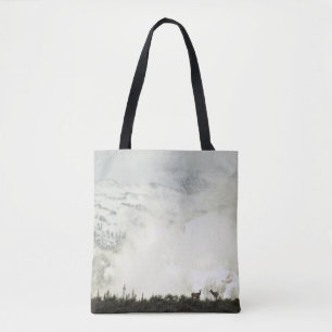 Elk bij Grand Teton National Park Fotografie Tote Bag